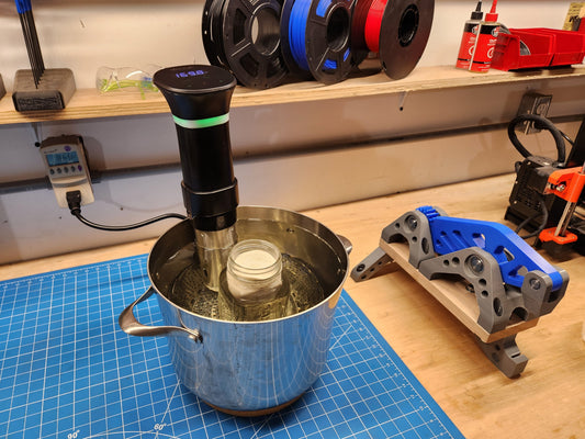 Heat Treating 3D Printed Parts - Sous Vide Method!